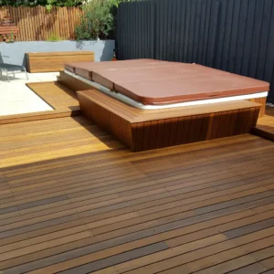 Spa decking